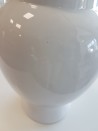 OUTLET- BIAŁA, CERAMICZNA WAZA/WAZON-25X44H