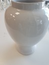 OUTLET-BIAŁA, CERAMICZNA WAZA/WAZONL-21X42H