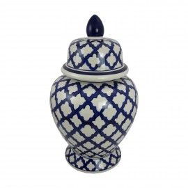 Outlet- Waza ceramiczna Marocco granatowa 25x44cm