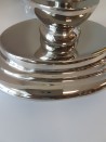 OUTLET- LAMPA STOŁOWA NIKLOWANA DO SYPIALNI, SALONU- 42CM
