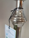 OUTLET- LAMPA STOŁOWA NIKLOWANA DO SYPIALNI, SALONU- 42CM