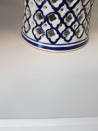 OUTLET- CERAMICZNA WAZA AŻUROWA 20XH40CM