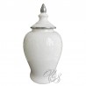 WAZA/AMFORA CERAMICZNA CRACKLE- 23XH48CM