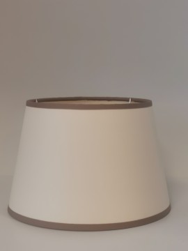 Abażur stożek kremowy 20x15x13cm