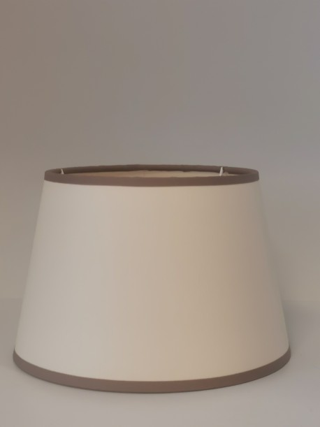 Abażur stożek kremowy 20x15x13cm